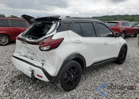 2021 Nissan Kicks Sr из США, поврежденный, VIN 3N1CP5DV5ML503353